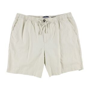 Barbour Mens Linen Blend Casual Walking Shorts, NWT